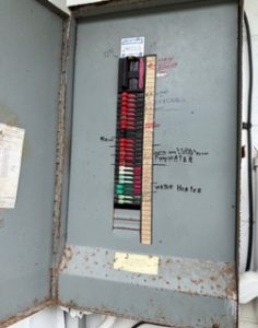 Older Sylvania Zinsco-style electrical panel